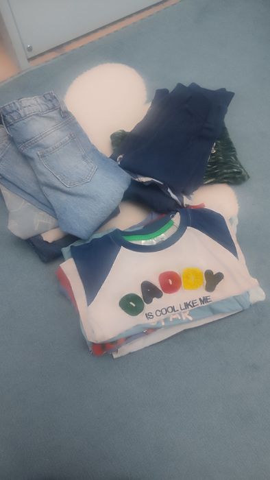 Paka rzeczy dla chłopca 80/86
