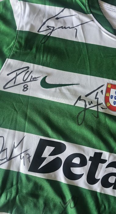 Camisola SCP autografada