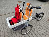 Rower rodzinny trójkołowy towarowy (cargo) elektryczny Taga Bike