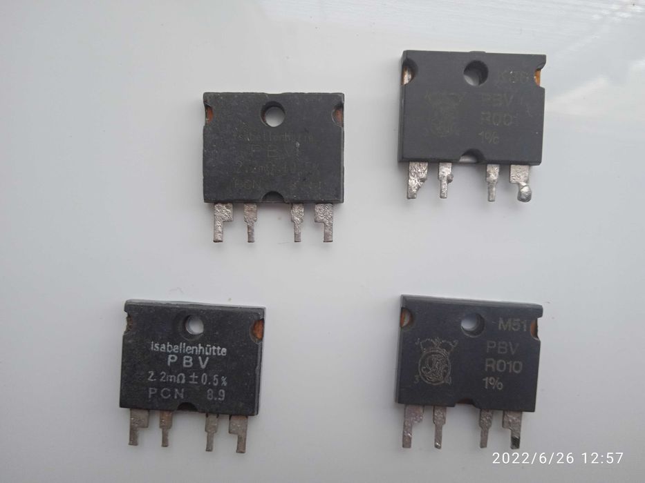 Шунт прецизионный Isabellenhutte 1мОм 2мОм 10мОм цена на конраде 9.99€