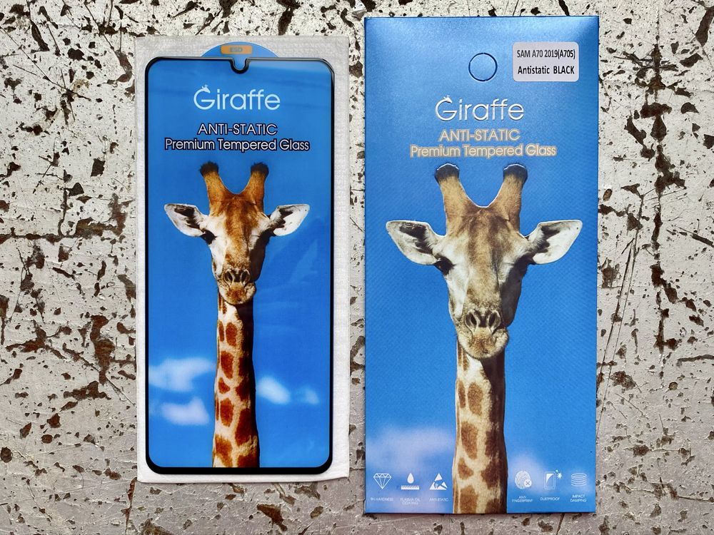 Защитное стекло для Samsung A70 A71 A72 A73 Giraffe скло самсунг