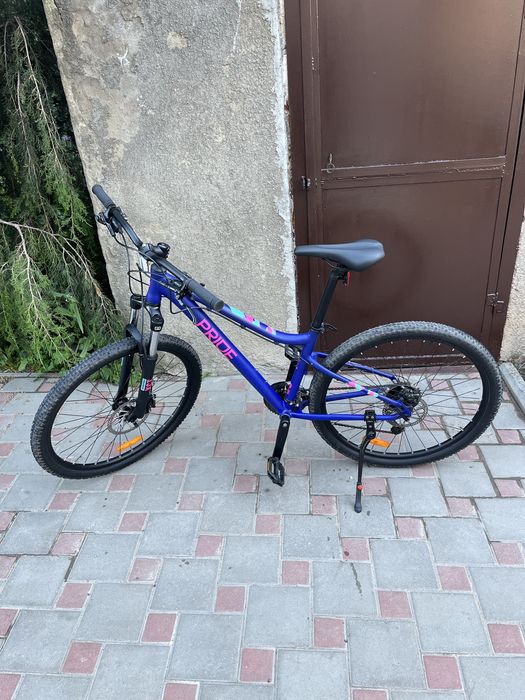 Велосипед жіночий гірський Pride Stella 27.5" S Фіолетовий
