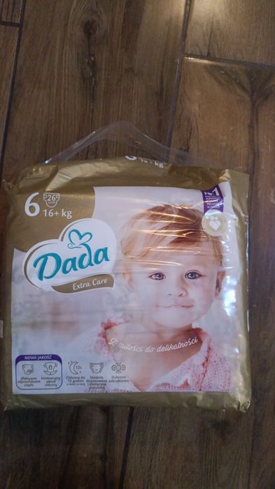 Pampersy Dada 6 - 11szt + jedno nie pełne