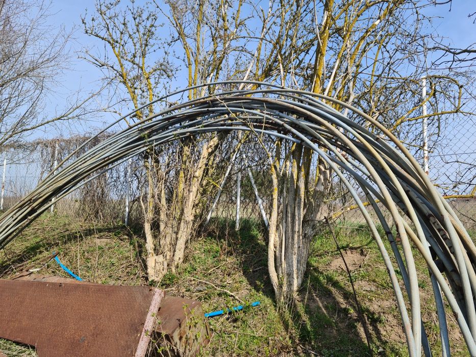 Konstrukcja, rury  stalowa ocynkowane!!!pod tunel foliowy