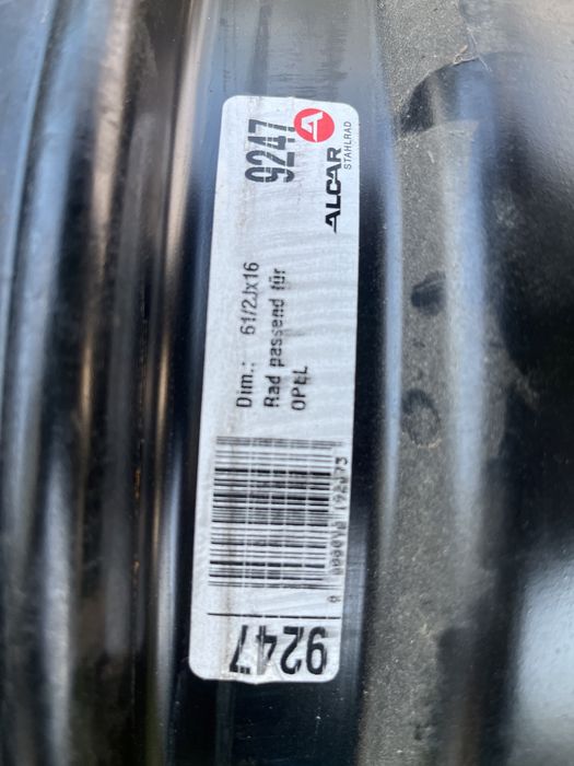 Продам металеві диски R16 5x115  (Опель)