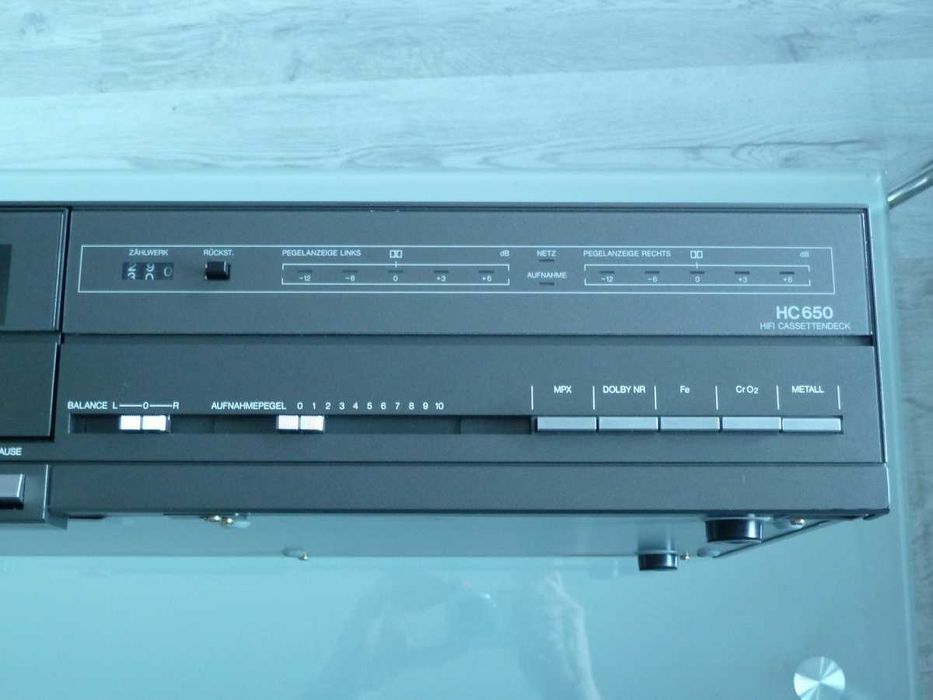 Magnetofon/Deck TELEFUNKEN HC650 -(jak Yamaha, Technics)- sprawny 100%