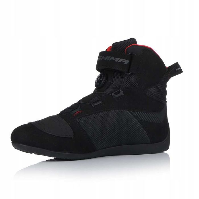 Buty motocyklowe SHIMA Exo Men Black r.45 czarne NOWE -%OUTLET%