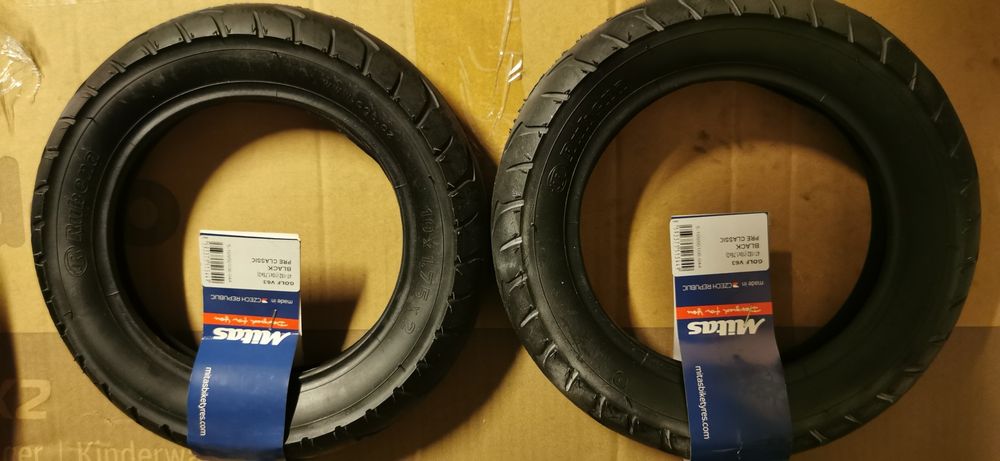 Opony do wózka dziecięcego 10x1.75x2 - cena za 2szt