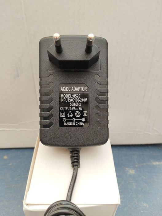 Блоки живлення 5В/2A , 12В/2А із штекером 5,5/2,5мм доТ2,SAT, SMART