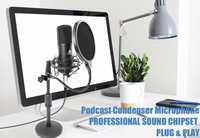 AU-A03T A03T Zestaw mikrofonu pojemnościowego Mikrofon do podcastów