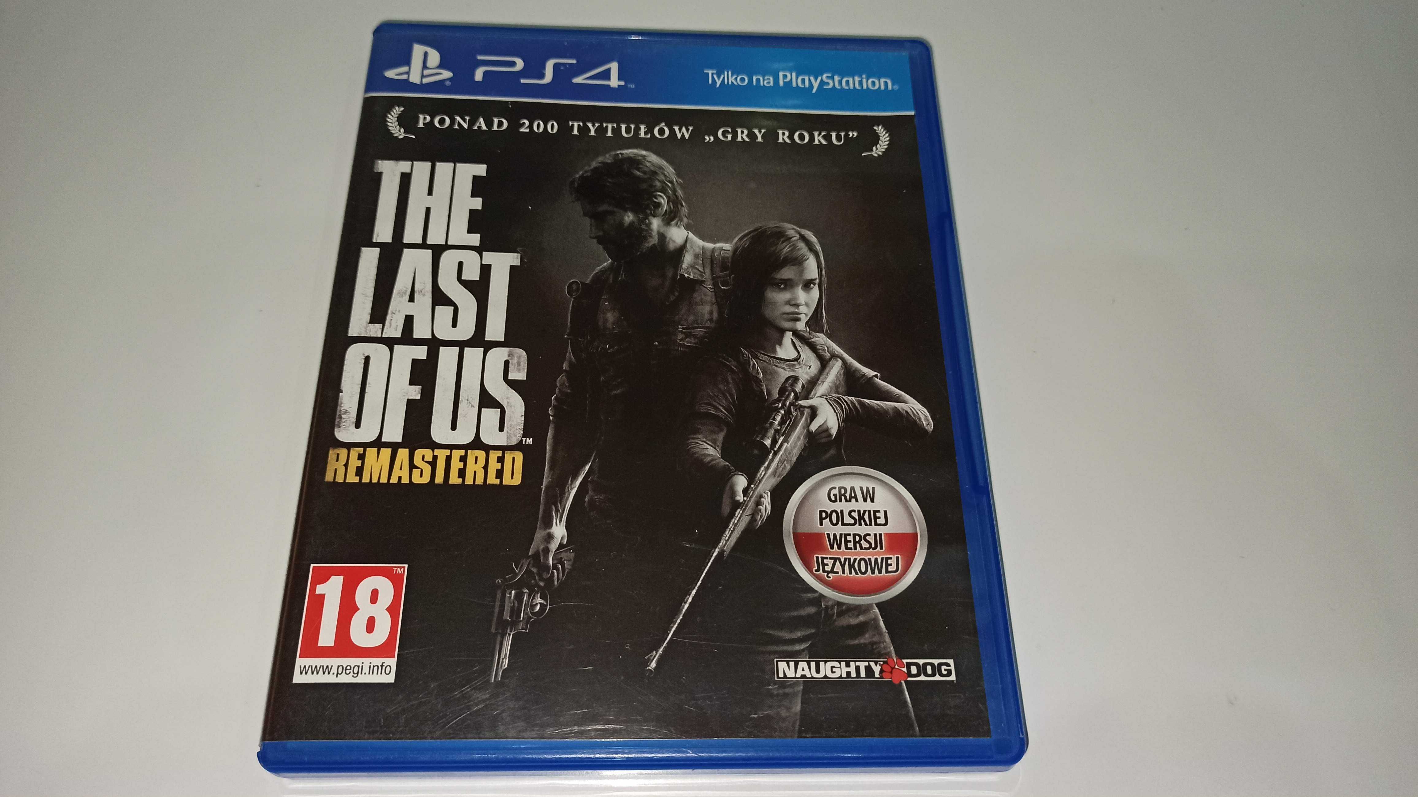 ps4 THE LAST OF US postacie mówią po polsku