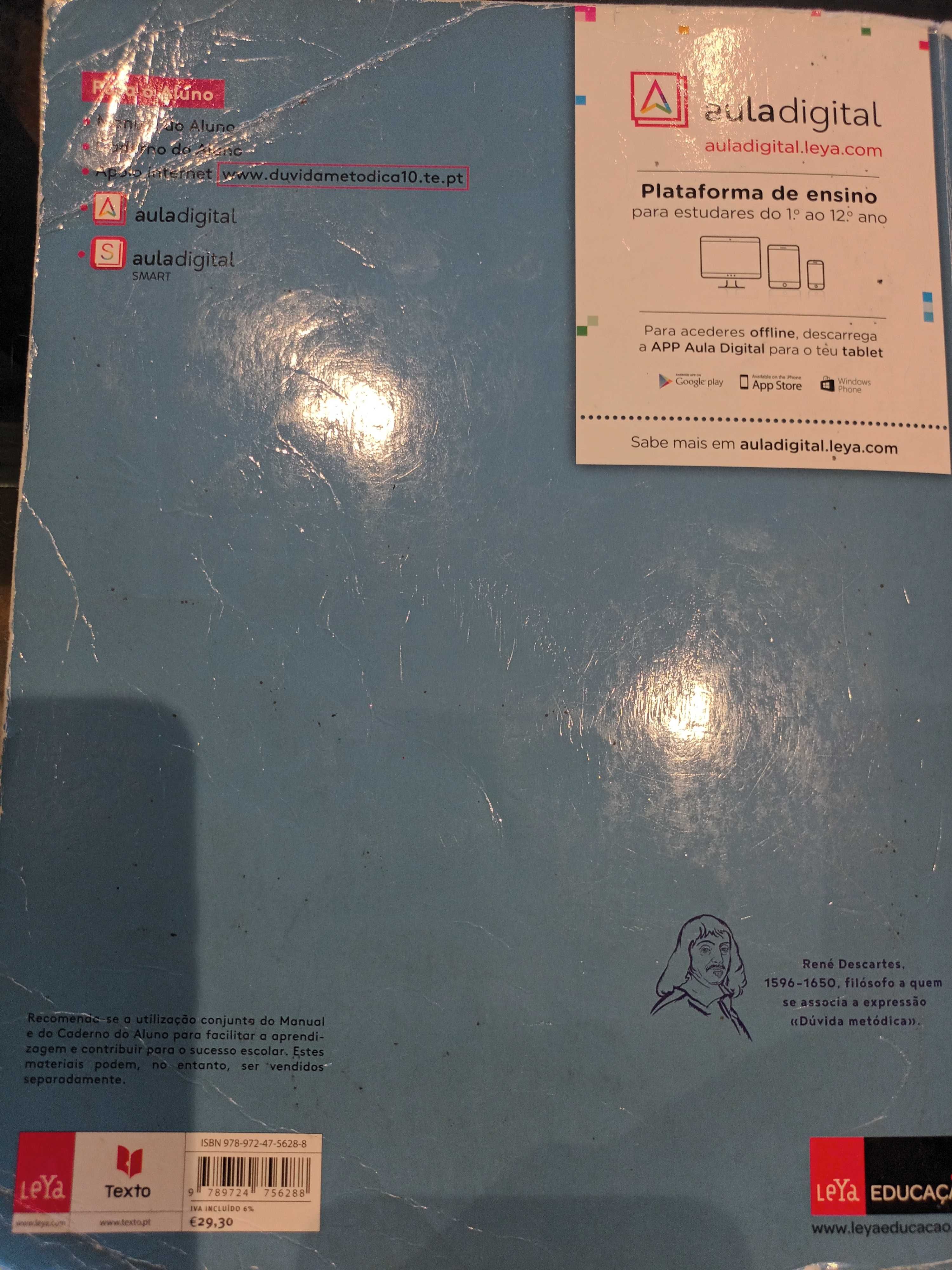 Livro de Filosofia de 10° ano Dúvida Metódica