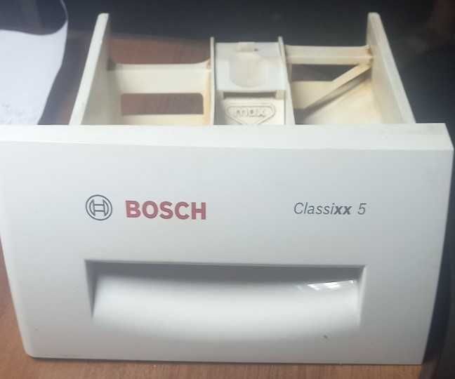 Приемник для порошка, передня  кришка фільтра насоса  машинки BOSCH