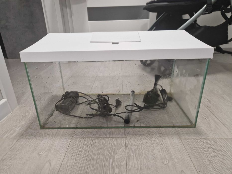 Akwarium białe Aquael 60L