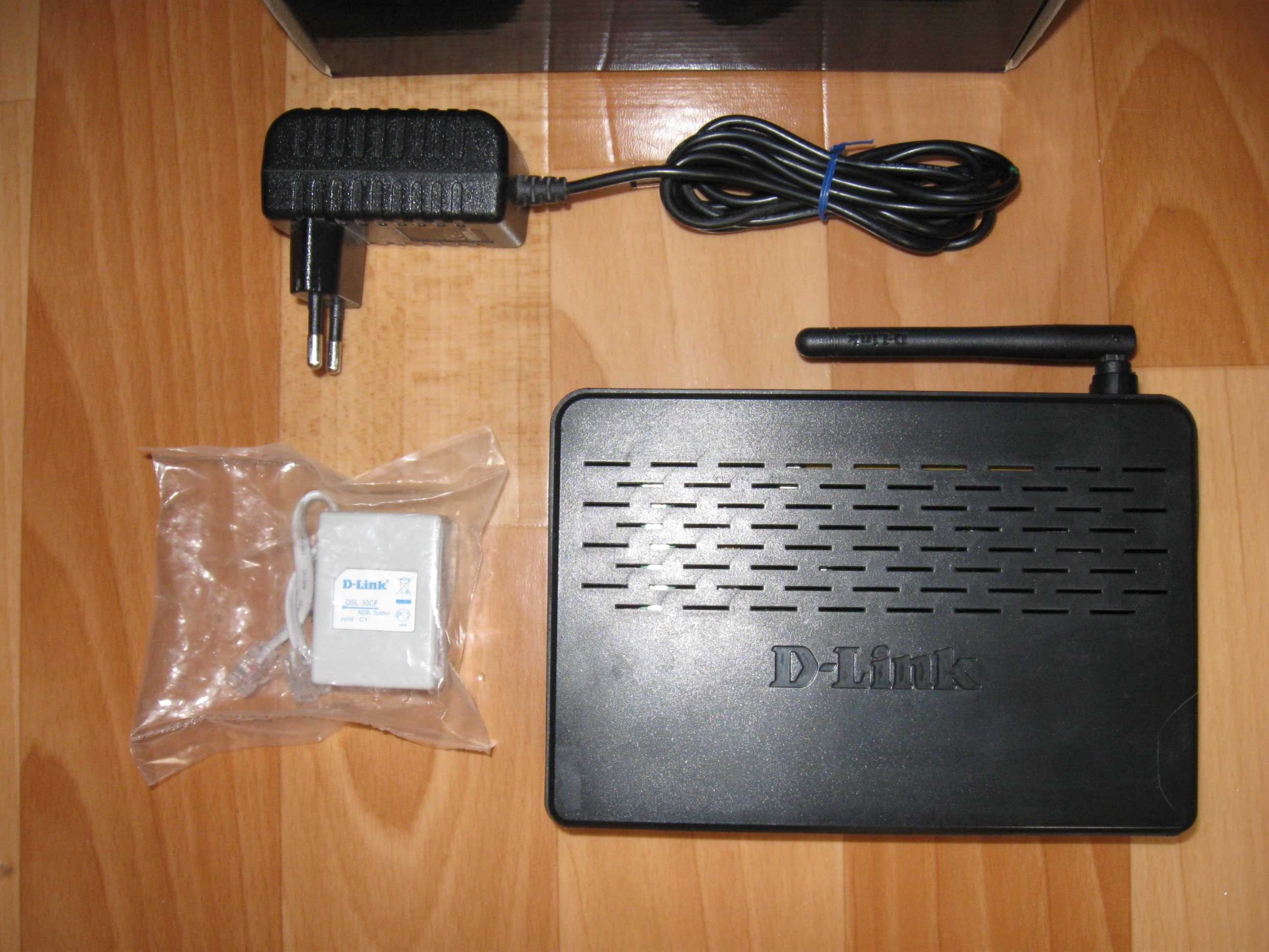 D-Link DSL-2650U WiFi роутер маршрутизатор модем ADSL