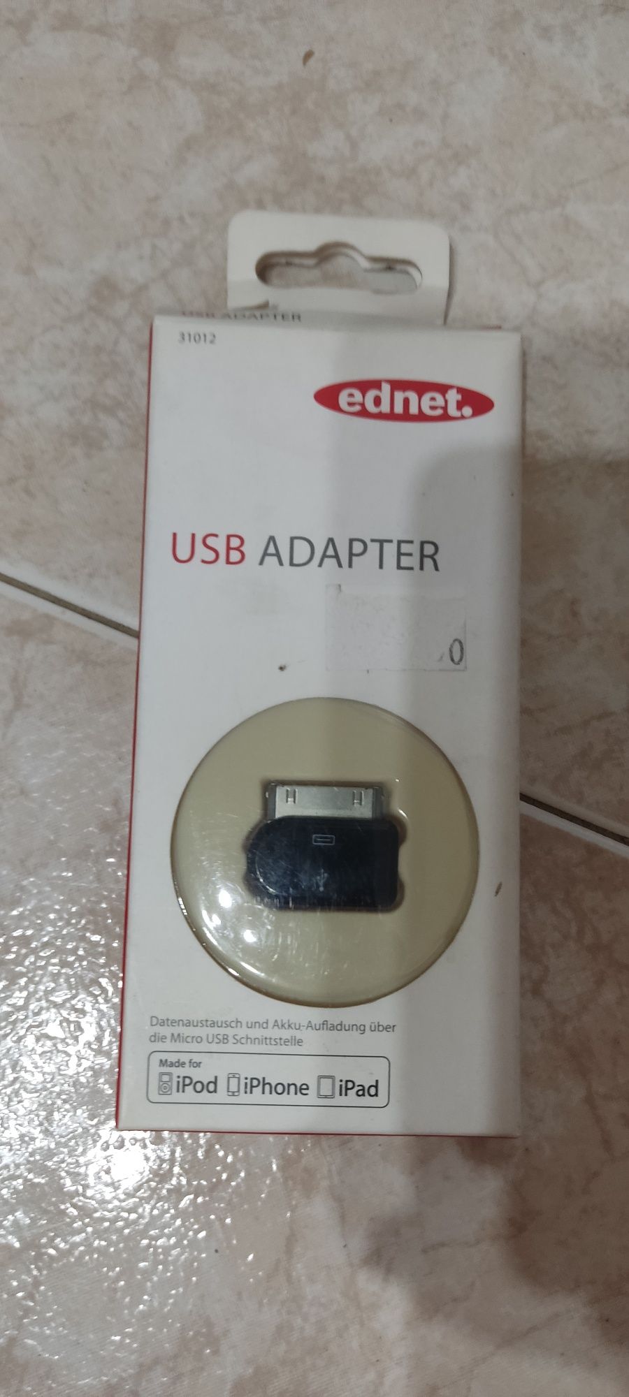 Vendo adaptador USB p/ iPod/iPhone/iPad