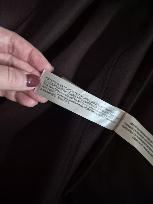 Płaszcz massimo dutti 40 z wełną