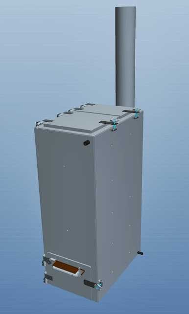 Шахтный котел, чертежи, котел