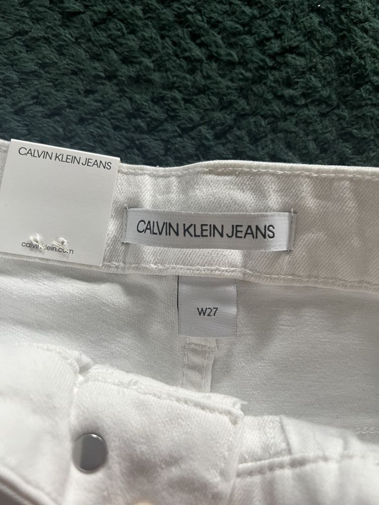 Calvin klein spodenki jeansowe nowe 27