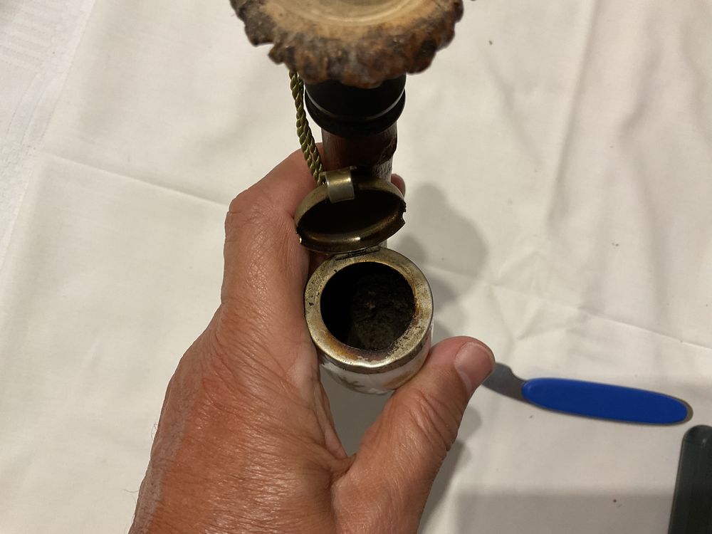 Cachimbo em porcelana antigo