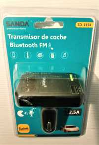 Transmissor FM Bluetooth automóvel MP3 USB SD