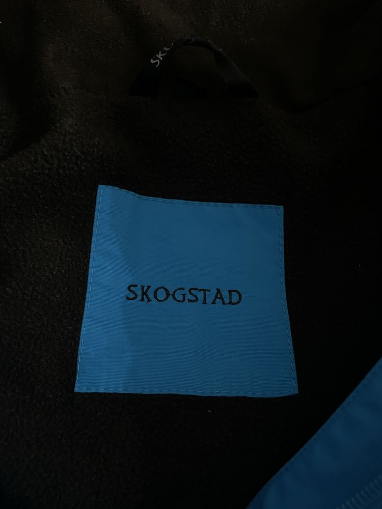 Kurtka Skogstad M narciarska zimowa wodoodporna waterproof niebieska