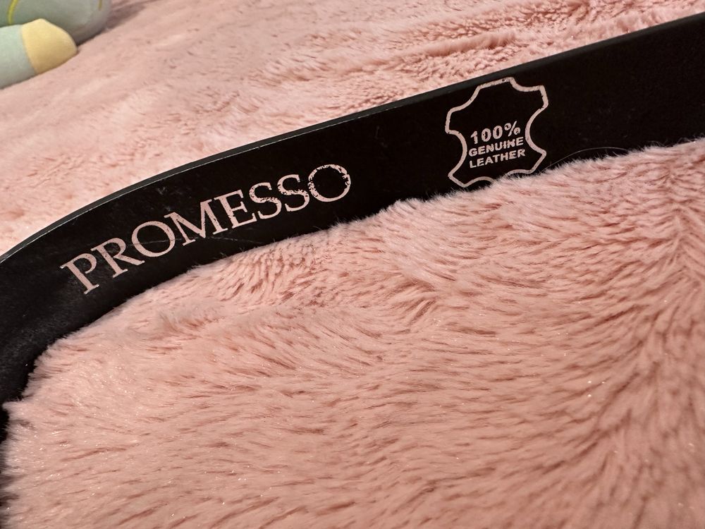 Pasek promesso regulowany podwójna klamra
