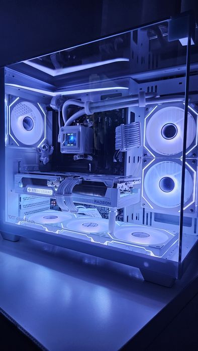 Bialy Komputer Gamingowy/AM5 7500F/RX 9070 16 GB/32 Gb DDR5/1 Tb SSD/