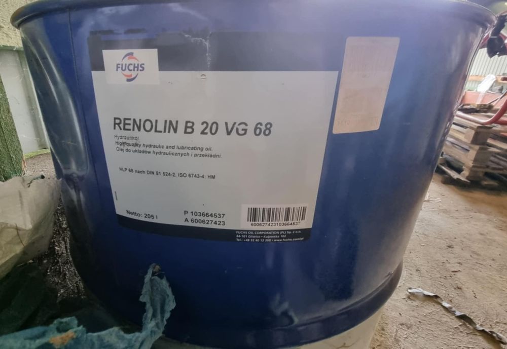 Olej hudrauliczny FUCHS