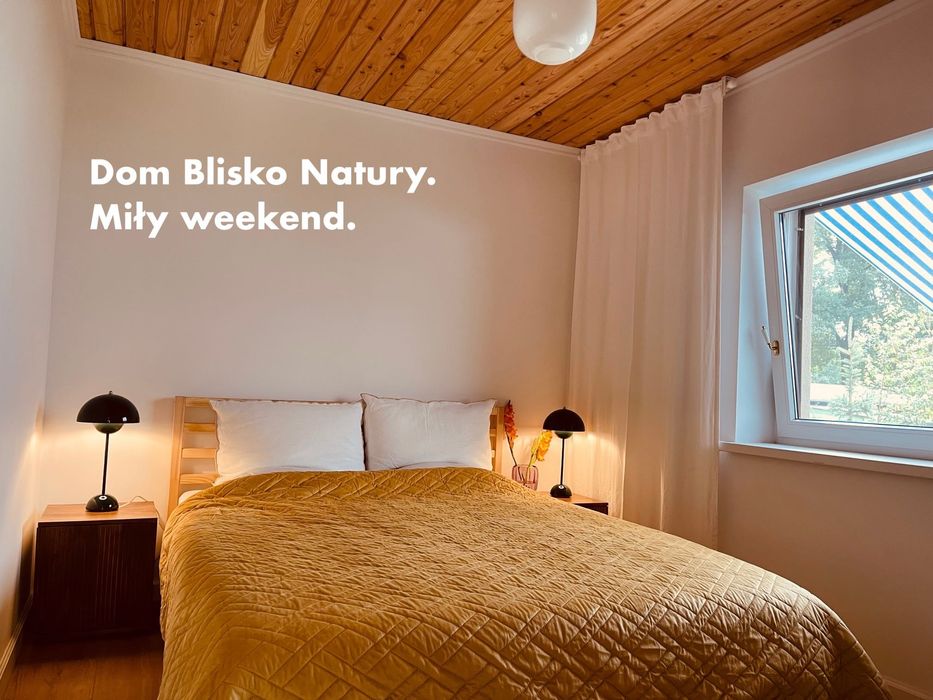 Dom Blisko Natury. Prywatne jacuzzi oraz sauna fińska.31.10-2.11 WOLNY