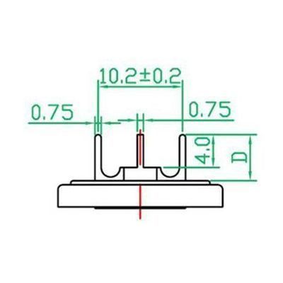 Bateria Cr2032-Vey3 3V 210Mah Rozstaw 17,8Mm