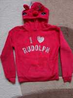 Bluza I love Rudolph 134/140