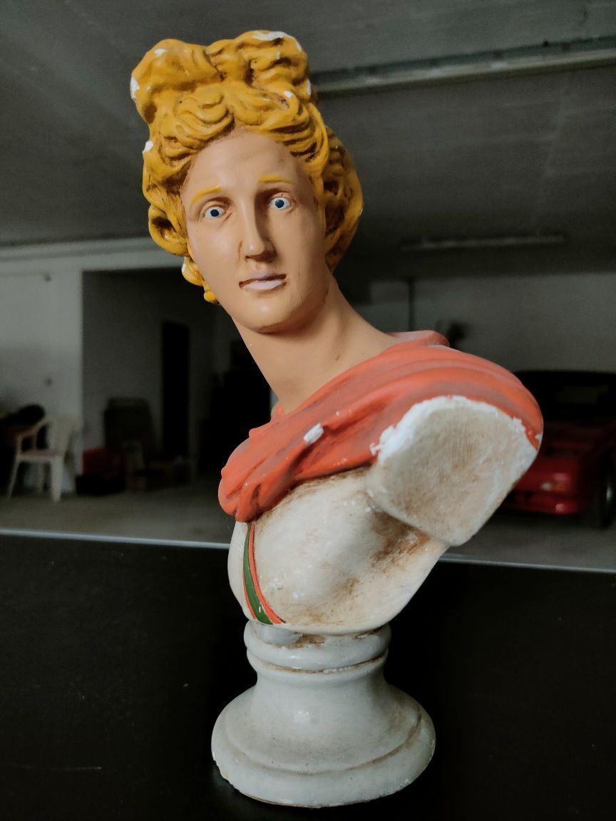 Arte Grega, busto de Apolo.