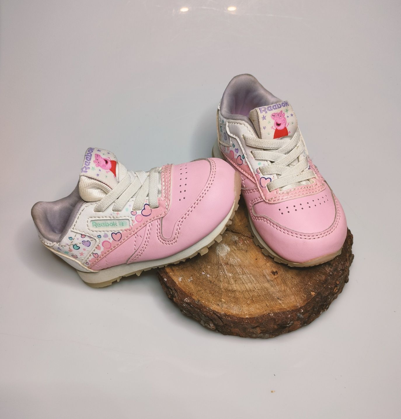 Buty sportowe sneakersy Reebok Peppa Pig różowe rozm.21