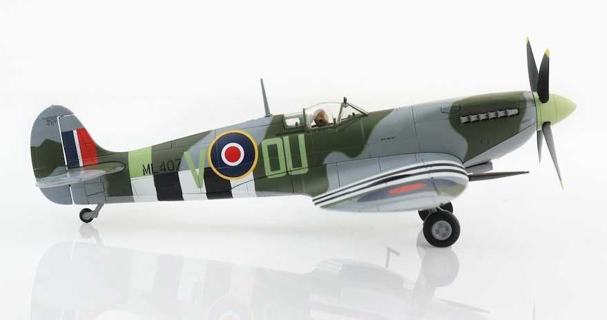 Spitfire Mk.IXc, 485 (NZ) Squadron, France 1944 - Hobby Master 1/48