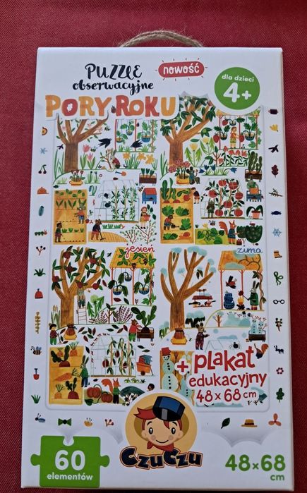 Puzzle obserwacyjne - Pory roku