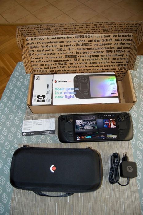 Steam Deck OLED 512GB + ponad 10 miesięcy gwarancji - bateria 100%