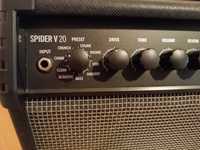 Line 6 Spider V 20 mkII amplificador