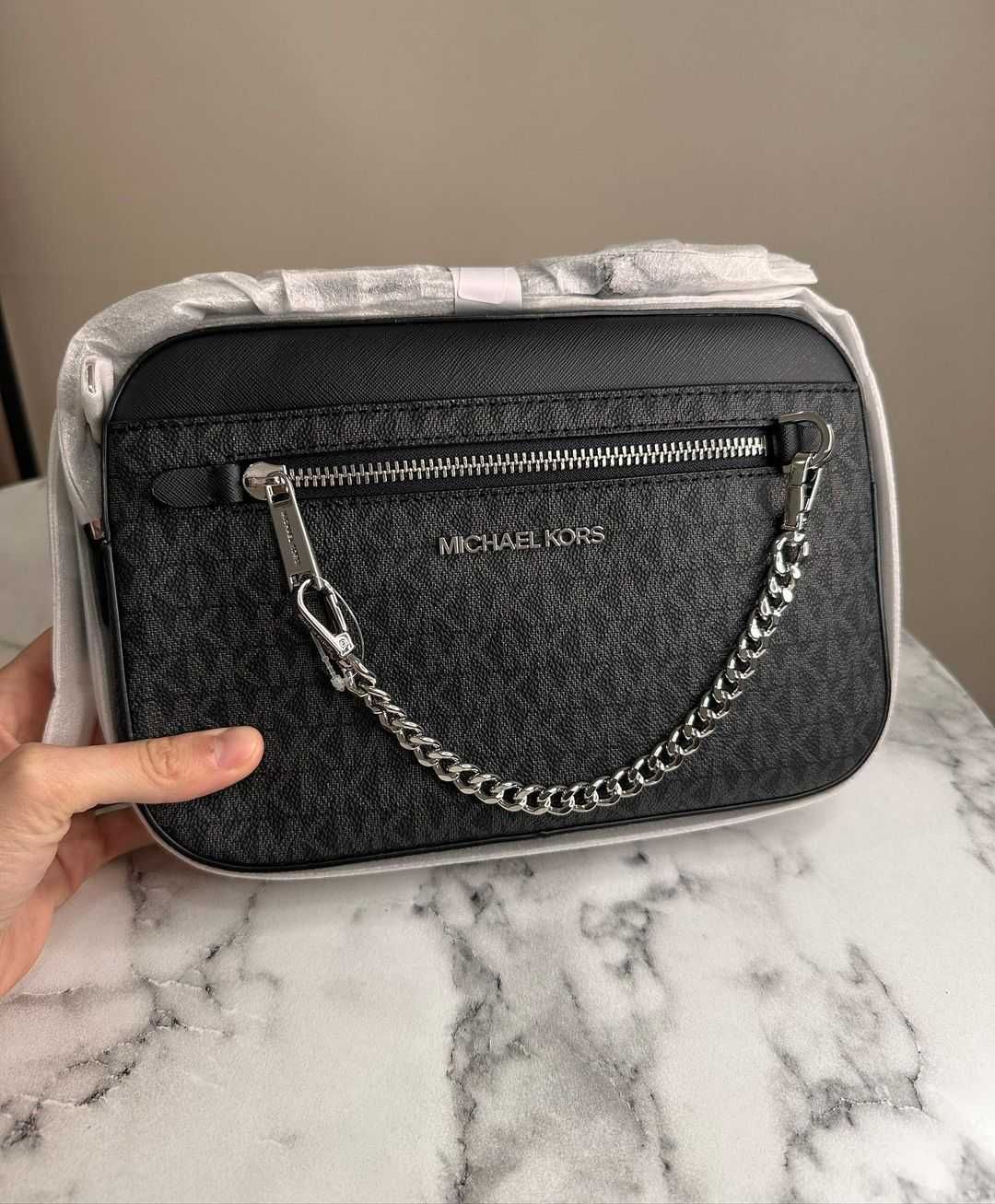 Жіноча шкіряна сумка MICHAEL KORS (Jet Set Large Crossbody)