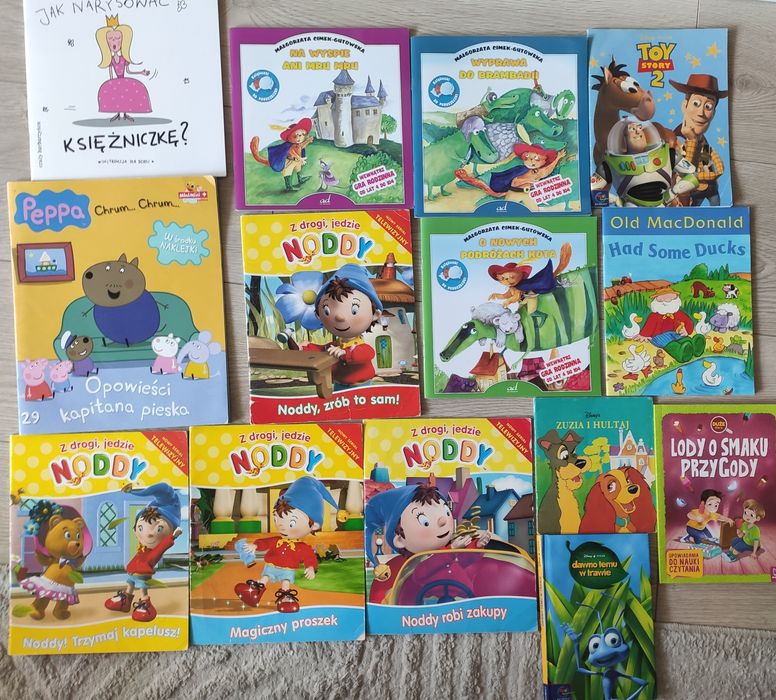 Zestaw książek dla dzieci