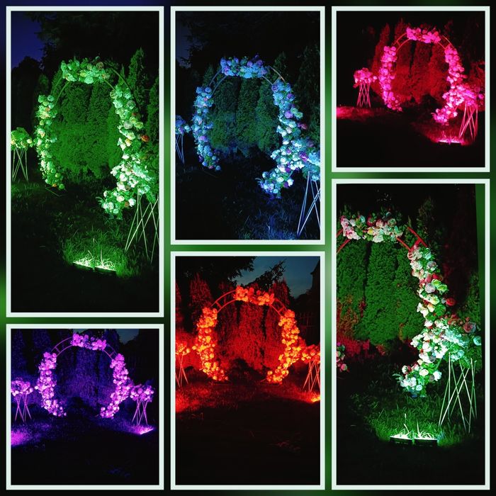 Арка з квітами, декор весілля, декор виїзної церемонії, весільного ст