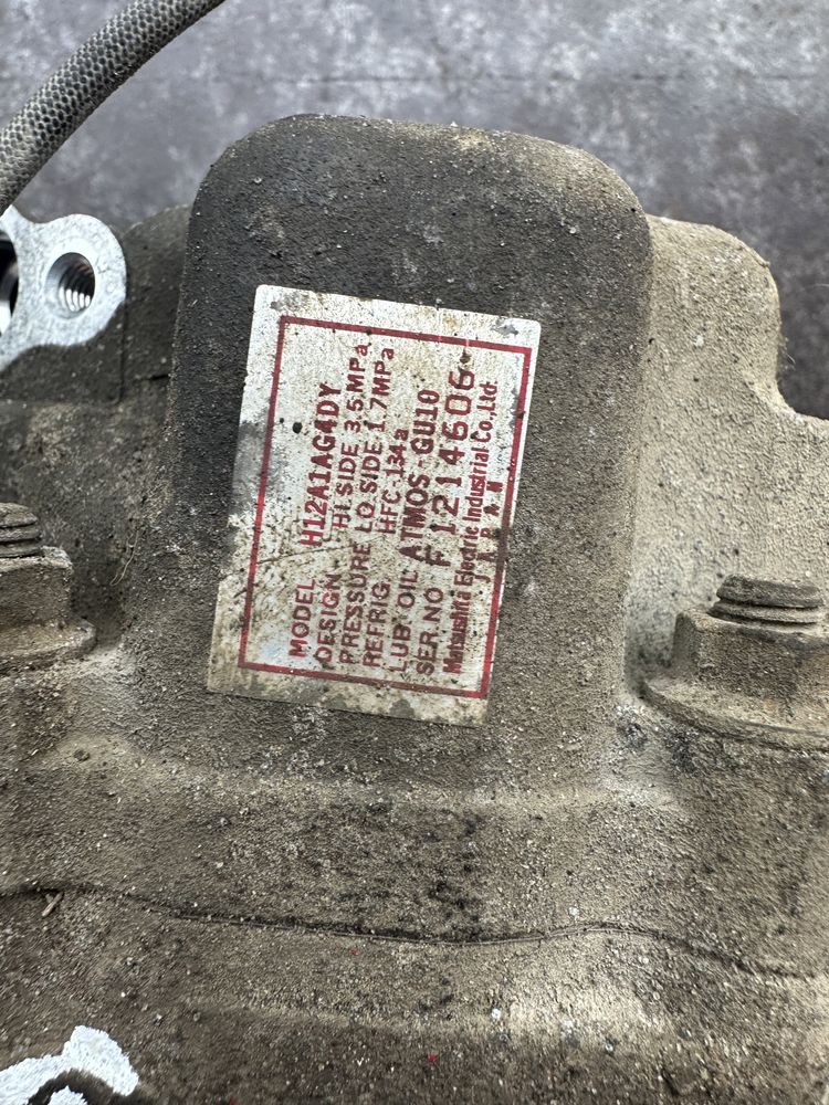 Компресор кондиціонера Mazda 3 1.6i bk 03-08 h12a1ag4dy Авторозборка