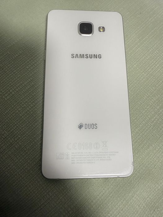 Смартфон Samsung A510F Galaxy A5 (2016) white