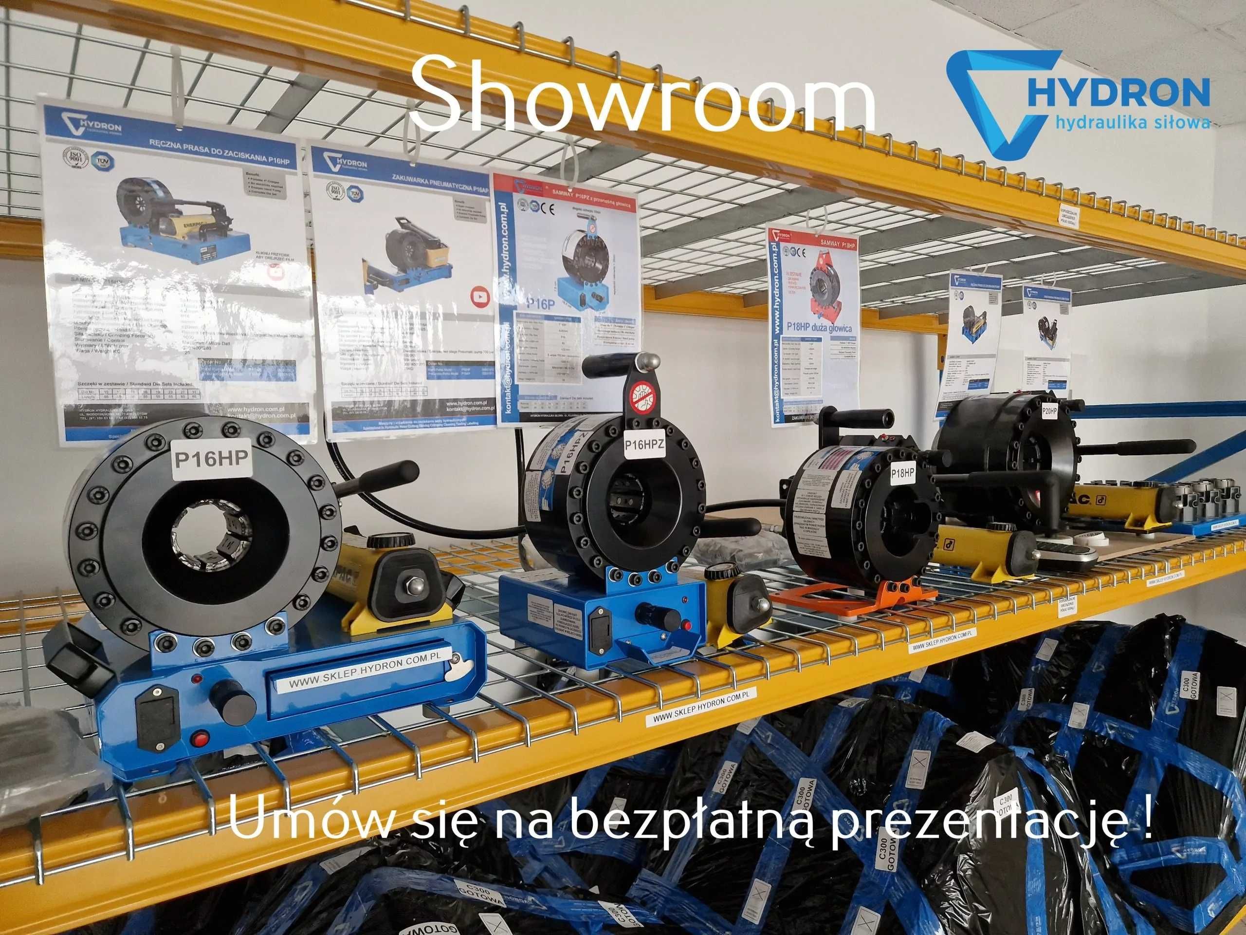 Przecinarka do węży hydraulicznych SAMWAY C401 2" + transport + gwar.