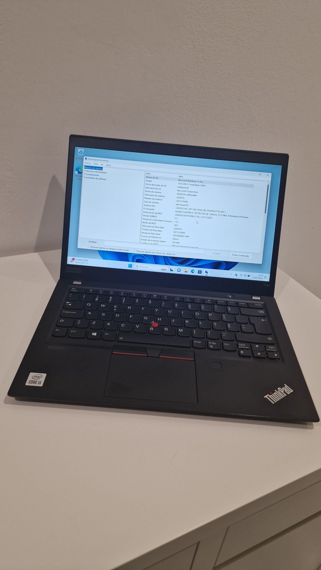 Lenovo ThinkPad T14s como nova