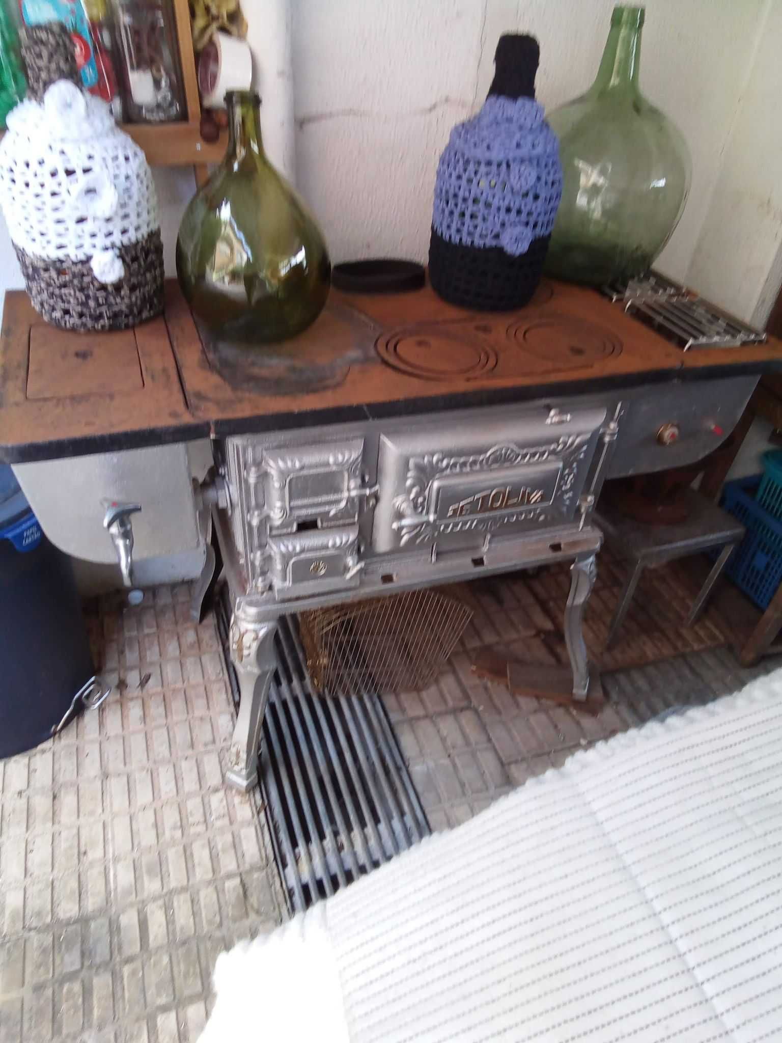 NOVO Preço FOGAO FERRO FUNDIDO muito antigo marca