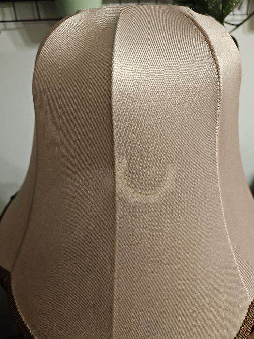 Lampa żeliwna  mosiądzowana antyczna