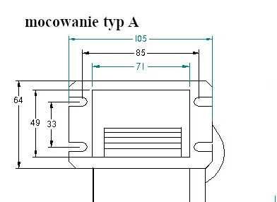Wentylator nadmuch dmuchawa do pieca kotła RMS 120 A/P 80W od LUTECH