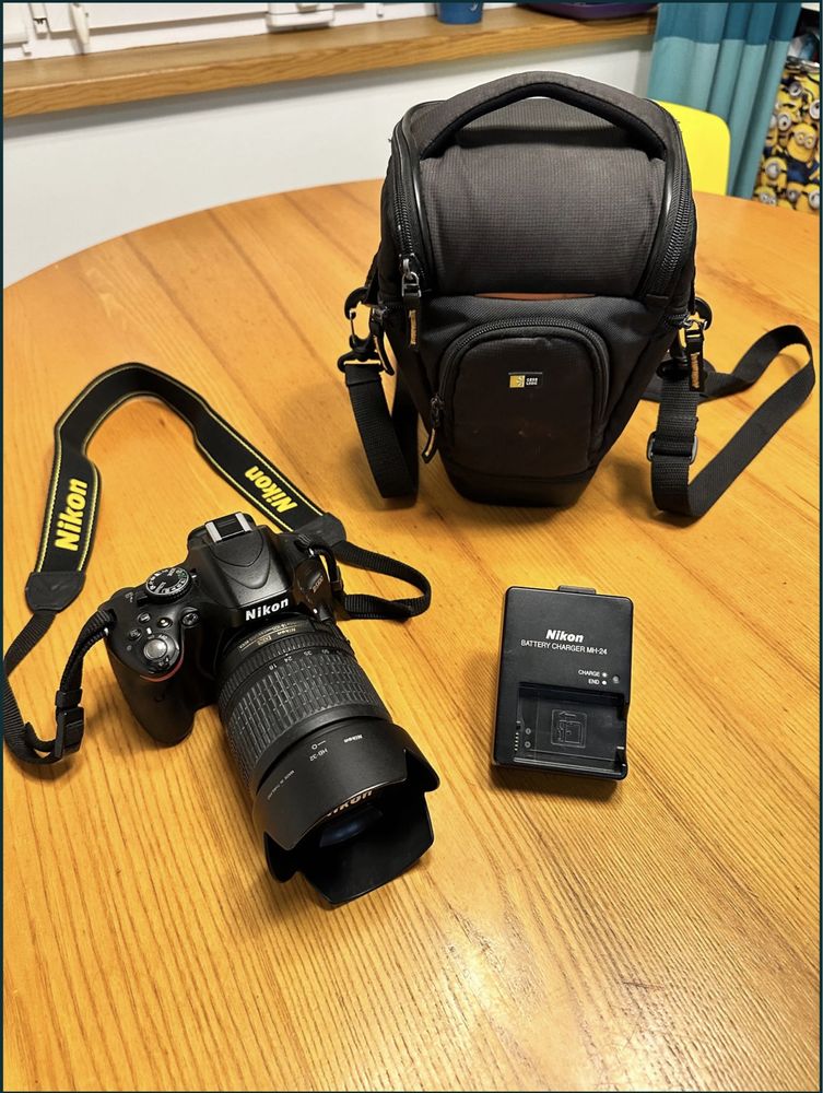 Продам фотоапарат Nikon D5100 kit 18-105, б/в