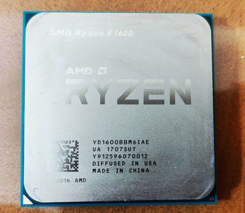CPU Ryzen 5 1600